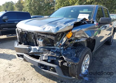 2021 Chevrolet Silverado 1500 4Wd Short Bed Wt z USA, uszkodzony, nr VIN 1GCUYAEF7MZ222128